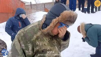 (ویدئو) اعتراضات خشونت‌آمیز بی‌سابقه در دمای ۲۰- درجه باشقیرستان روسیه