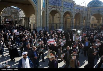 تجمع مردمی در حمایت از اقدامات سپاه در اصفهان- عکس استانها تسنیم | Tasnim