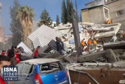 ویدیو/ حمله صهیونیست‌ها به دمشق؛ شهادت معاون اطلاعات نیروی قدس