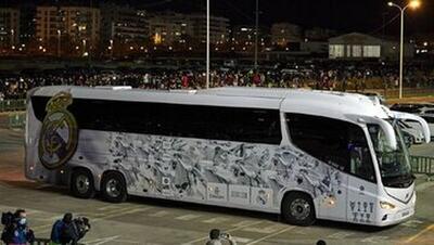 عکس| از اتوبوس رئال مادرید دزدی شد!