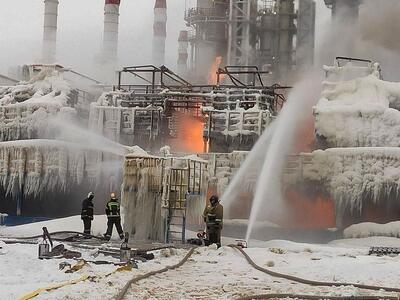 آتش بر زیرساخت‌ها؛ حمله پهپادی اوکراین به قلب انرژی روسیه در بالتیک