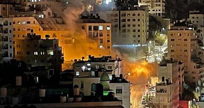 صهیونیست‌ها خانه ۲ شهید فلسطینی را در الخلیل منفجر کردند
