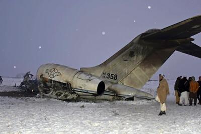 نجات‌یافتگان سقوط هواپیما در افغانستان