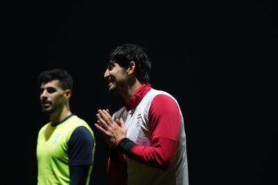 برگزاری آخرین تمرین تیم ملی پیش از دیدار برابر امارات