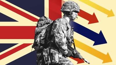 قدرت نظامی رو به زوال انگلیس؛ تعداد نظامی‌ها به کمتر از ۷۰ هزار می‌رسد