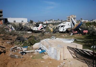 جنایت جدید صهیونیست‌ها در تخریب گورستان‌های غزه - تسنیم