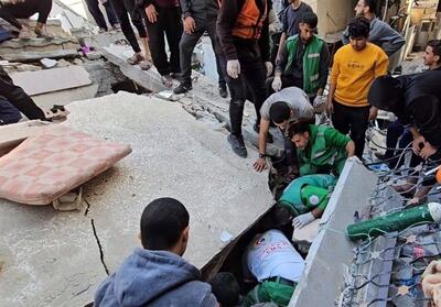 حماس: اسرائیل با پشتیبانی آمریکا به نسل کشی در غزه ادامه می‌دهد - تسنیم