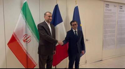 دیدار وزرای خارجه ایران و فرانسه