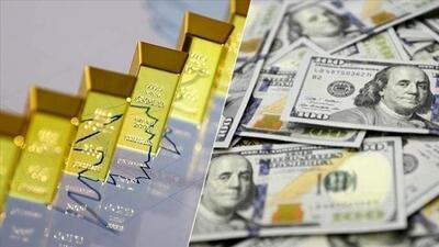 صعود قیمت دلار و  سکه در بازار/ طلا  گران شد +جدول