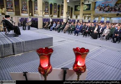 سخنان رهبری در دیدار کنگره بزرگداشت ۲۴ هزار شهید تهران: آتش‌بس غزه در دست دشمن صهیونیستی است