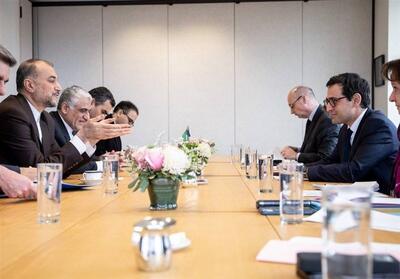 دیدار امیرعبداللهیان با وزیر امور خارجه فرانسه
