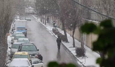 خبرگزاری فارس - فیلم| بارش برف در اردبیل