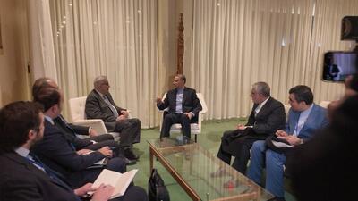 وزیران امور خارجه ایران و لبنان با یکدیگر دیدار کردند