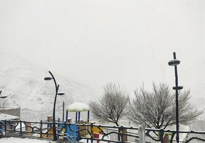 بارش برف به نزدیک پایتخت رسید/   دماوند، فیروزکوه و شمیرانات   سفیدپوش شد + فیلم و تصاویر - تسنیم