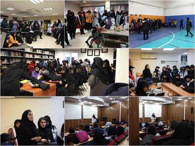 «روز علم» با حضور دانش‌آموزان در دانشگاه علوم توان‌بخشی و سلامت اجتماعی برگزار شد