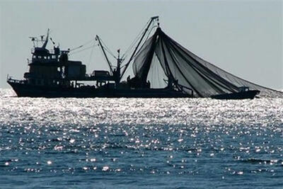 ببینید | اولین تصاویر از توقیف شناور صید ترال در خلیج فارس