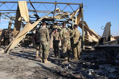 حمله جنگنده‌های آمریکایی به پایگاه‌های مقاومت در غرب عراق