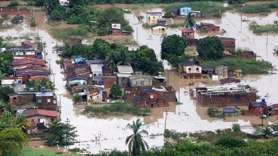 بارش شدید باران و سیل در بولیوی جان ۲۰ نفر را گرفت