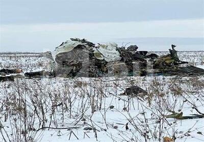 سقوط هواپیمای نظامی روسی حامل اسرای اوکراینی - تسنیم