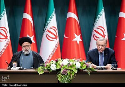 نشست خبری روسای جمهور ایران و ترکیه