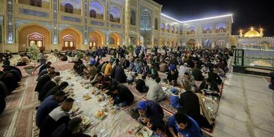 خبرگزاری فارس - سفره اطعام ۴ هزار نفر در حرم علوی+عکس و فیلم