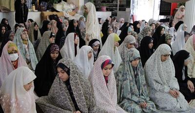 خبرگزاری فارس - فیلم| آیین اعتکاف دختران دانش‌آموز شیروانی