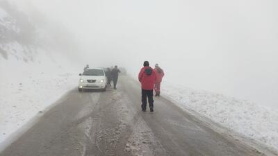 امدادرسانی به ۲۱۰ حادثه‌دیده برف و کولاک در شهرستان کوهرنگ