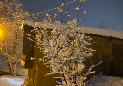 جلوه زیبای برف در شهر تاریخی ماسوله