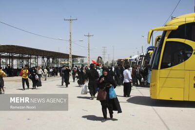 ۱۸ هزار و ۶۱۲ نفر روز گذشته از مرز مهران تردد کردند