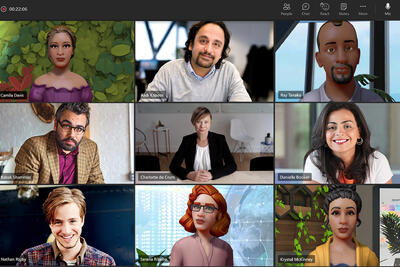 برگزاری جلسات سه‌بعدی آنلاین، قابلیت جدید مایکروسافت تیمز - زومیت