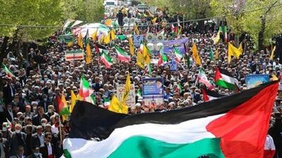 راهپیمایی همبستگی با مردم مظلوم فلسطین در کشور
