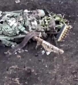 ببینید| لحظه منفجر شدن سرباز اوکراینی با حمله پهپاد روسی