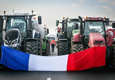 تداوم و گسترش اعتراضات کشاورزان در فرانسه - تسنیم