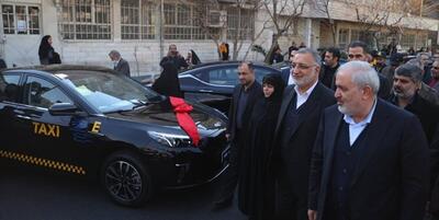رنگ تاکسی‌های برقی تهران تعیین شد