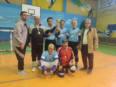 مازندران به عنوان قهرمان گلبال پیشکسوتان کشور در منطقه یک کشور معرفی شد