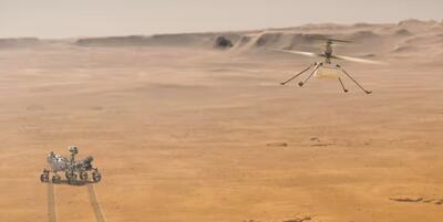 پایان ماموریت بالگرد «نبوغ» در مریخ