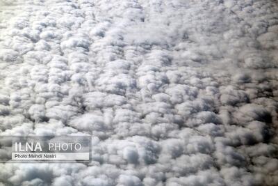 تصاویر هوایی از کوهستان‌های برفی مرز ایران و ترکیه