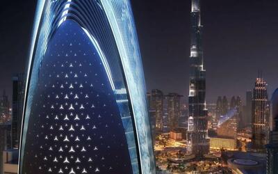 (ویدیو) برج مرسدس بنز در دبی معرفی شد