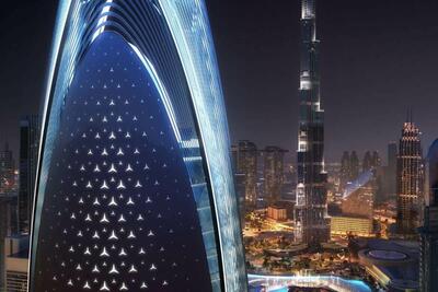 ببینید | برج مرسدس‌بنز در دبی معرفی شد؛ آسمان‌خراش یک میلیارد دلاری!