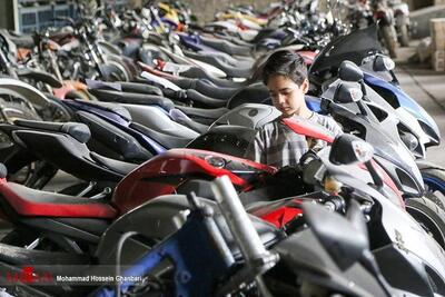 بیش از ۶ هزار دستگاه موتورسیکلت توقیفی با مزایده به فروش رسید