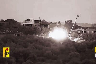 هدف قرار گرفتن پایگاه نظامی صهیونیست‌ها با سه موشک حزب الله