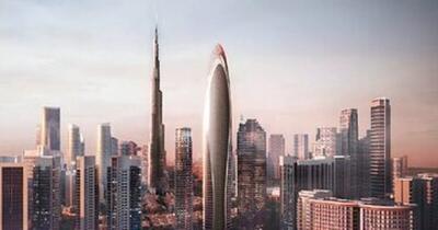 عکس| آسمانخراش یک میلیارد دلاری مرسدس بنز در دبی