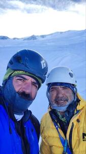 کوهنورد ایرانی موفق به فتح زمستانه لنین شد