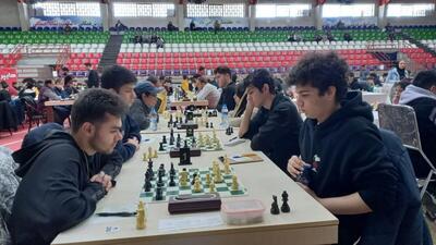 صدرنشینی درینی، خلقت دوست و رهبر در مسابقات شطرنج بین‌المللی طاق‌بستان