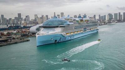 (تصاویر) بزرگترین کشتی تفریحی جهان