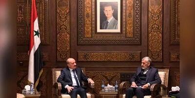 میراحمدی با وزیر کشور سوریه دیدار کرد
