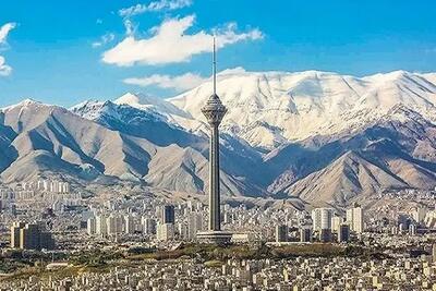 هوای تهران در وضعیت «پاک» قرار دارد