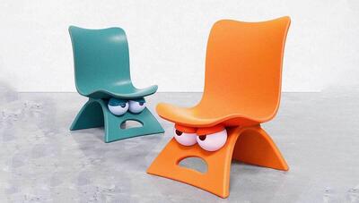 صندلی های کارتونی (عکس)