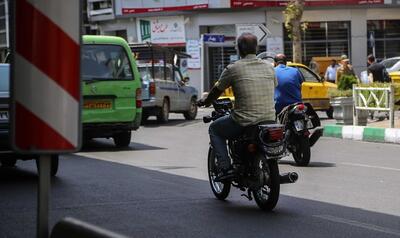 4 میلیون و سیصد هزار موتورسیکلت در حال تردد در شهر تهران