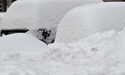 ببینید | دفن شدن ماشین‌ها و خانه‌ها زیر برف سنگین روسیه